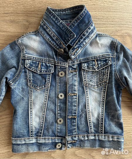 Джинсовка для девочки 104