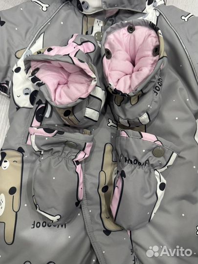 Комбинезон зимний crockid 68 74