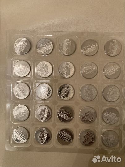 Монеты Олимпиада в Сочи 2011-2014 г