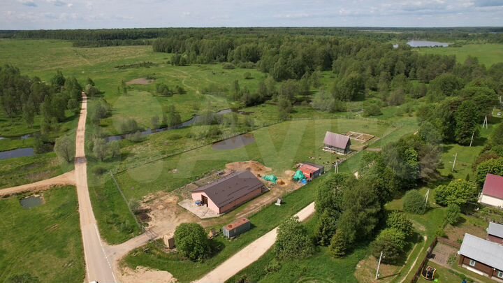 Ферма 2019 года на берегу реки, ИЖС, 200 м²