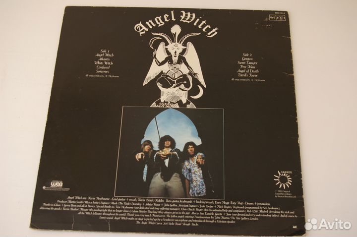 LP Angel Witch UK 1980 1 press