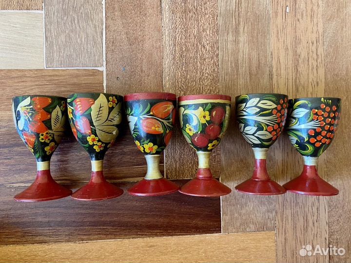 Набор столовой посуды Хохлома