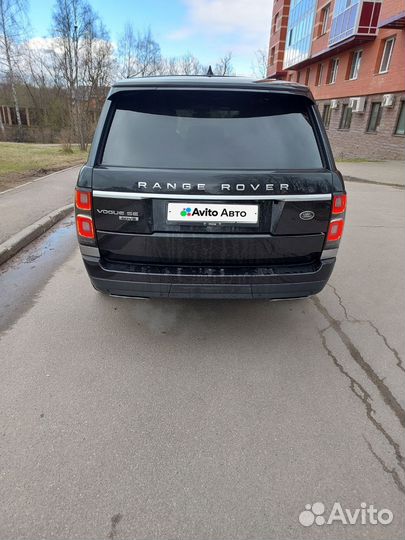 Land Rover Range Rover 4.4 AT, 2018, 113 779 км