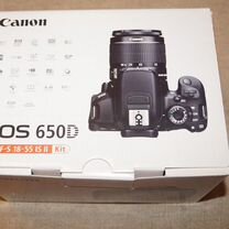 Canon EOS 650d 18-55 9500 кадров