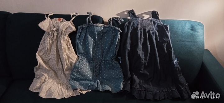 Платья сарафаны летние 122 пакетом