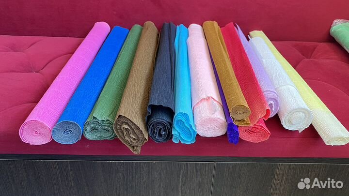 Гофрированная бумага для творчества