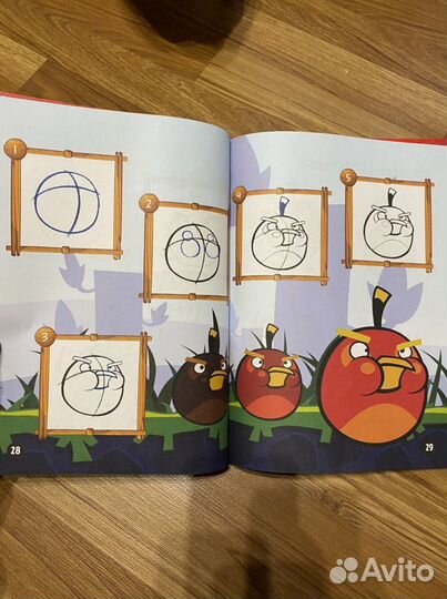 Angry Birds учимся рисовать