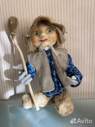 Интерьерная кукла домовенок Кузя и Баба яга
