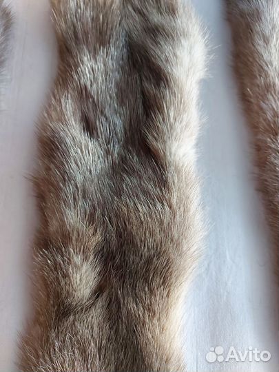 Шкурки норки серо-голубые