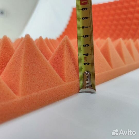 Акустический поролон пирамида Шумология Topp 50