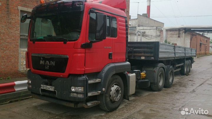 Аренда шаланды/ Аренда полуприцепа 13,6 м, 30 тонн