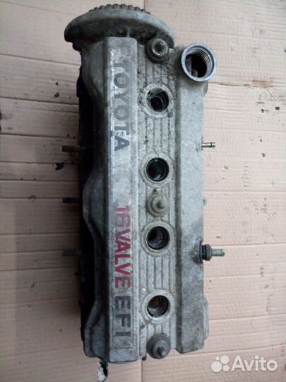 Головка блока цилиндров Тойота 4a-fe