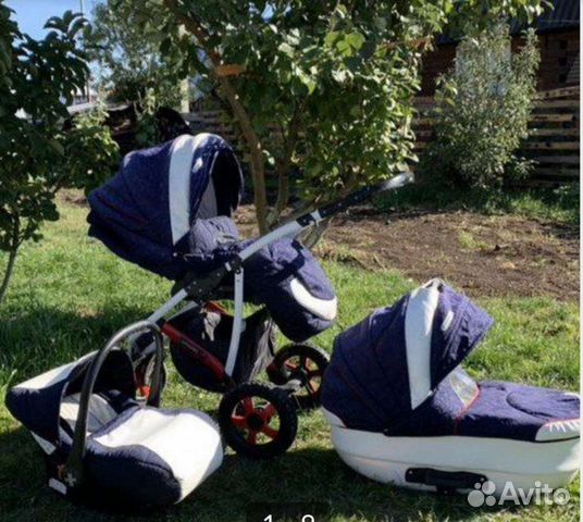Коляска carmela camarelo 3в1