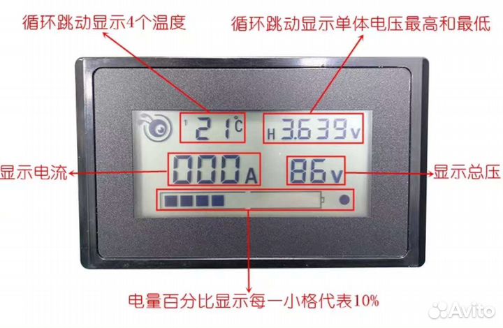 Smart BMS ANT на80А,100А,300А,400А,500А, от7Sдо24S