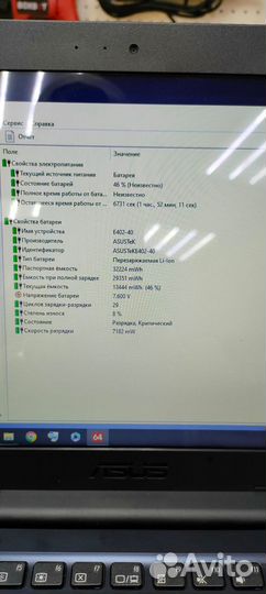 Ноутбук Asus E402Y