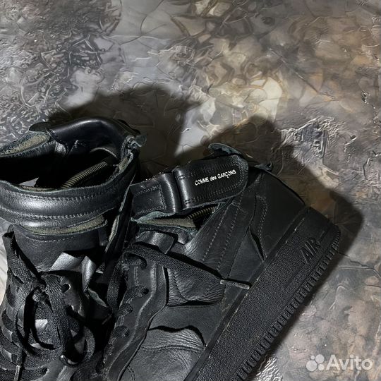 Кроссовки Nike Air Force 1 Mid Comme des Garcons