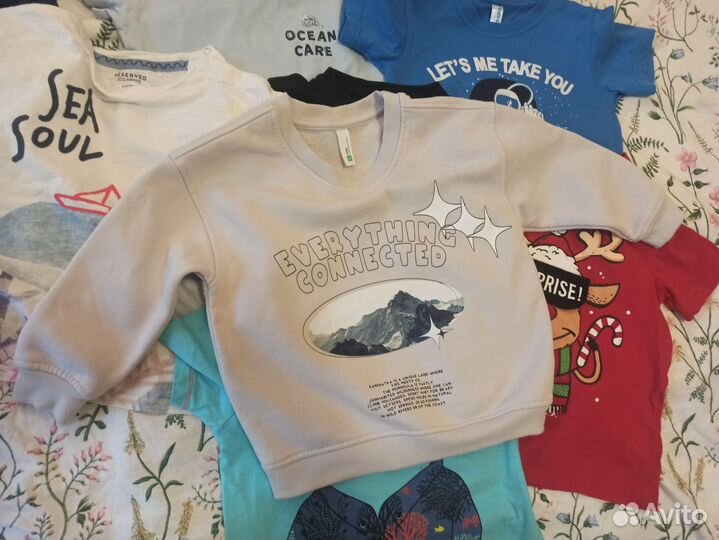 Пакет фирменных вещей для мальчика 98-104