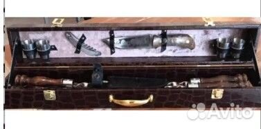 Подарочный набор шампуров для мужчин