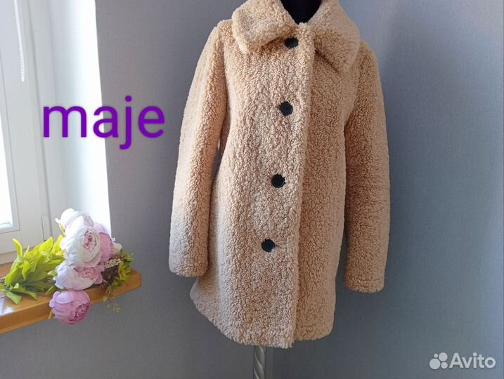 Искусственная шуба Тедди 40 42 xs s чебурашка