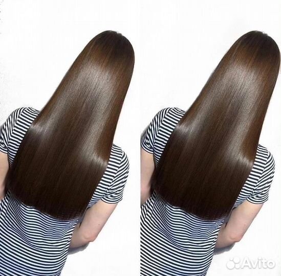 Кератиновое выпрямление волос Ботокс Нанопластика