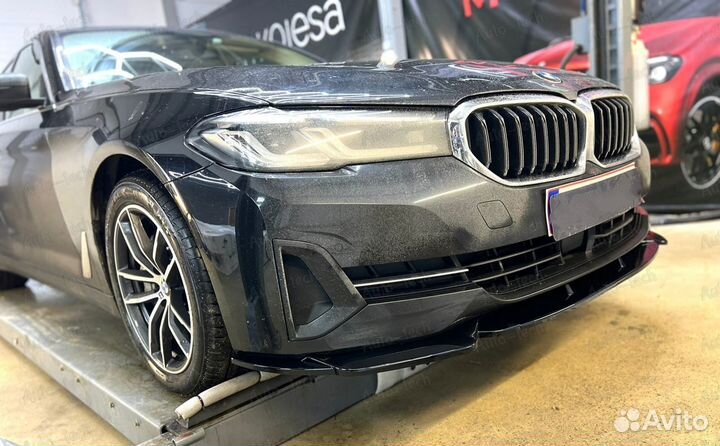 Сплиттер BMW 5 G30 M Performance без M пакета