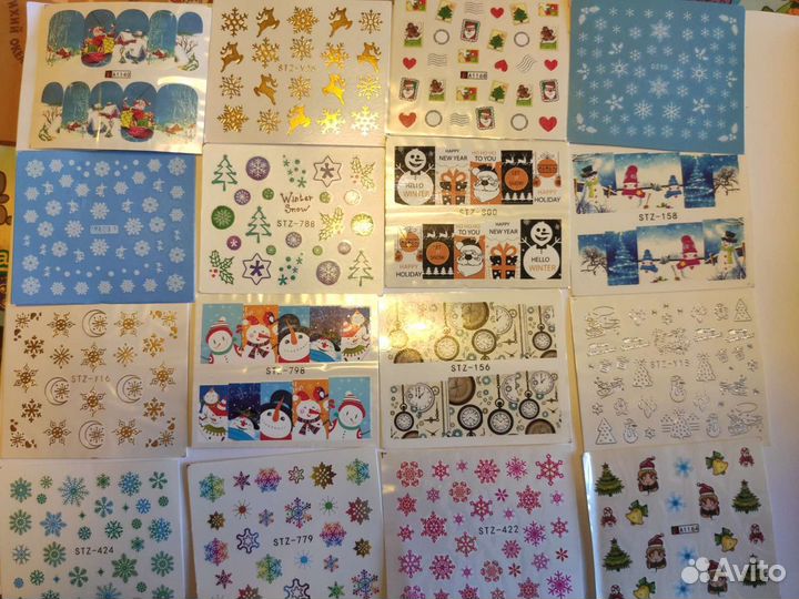 Наклейки для ногтей