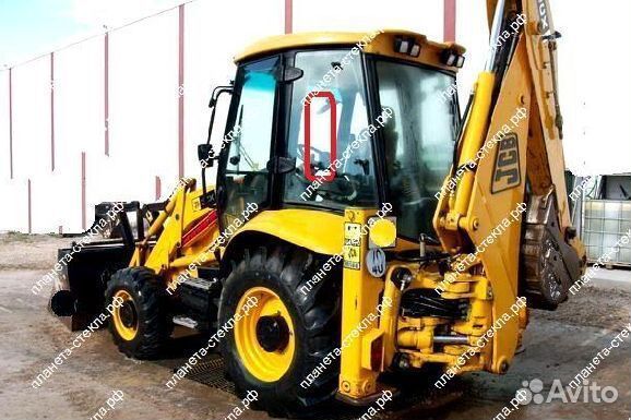 Стекло для экскаватора-погрузчика Jcb 3cx-4cх 2001