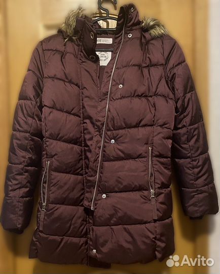 Куртка пуховик H&M для девочки, 146 см