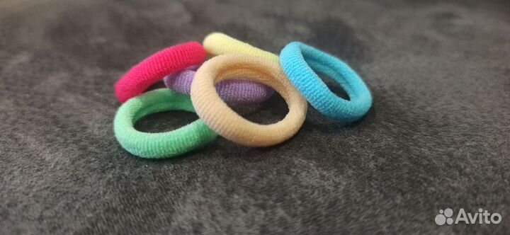 Резинки для волос набор 100 штук