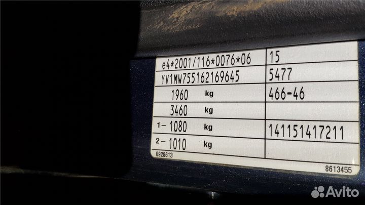 Разбор на запчасти Volvo V50