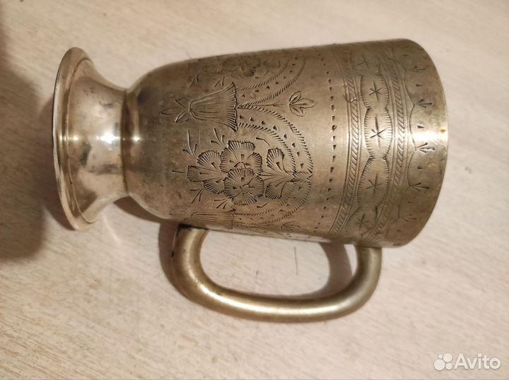 Кружка латунь Индия