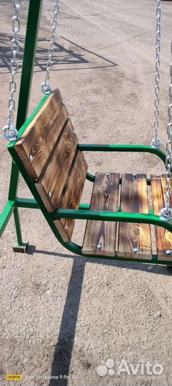 Детские качели Качели на цепях и подшибниках