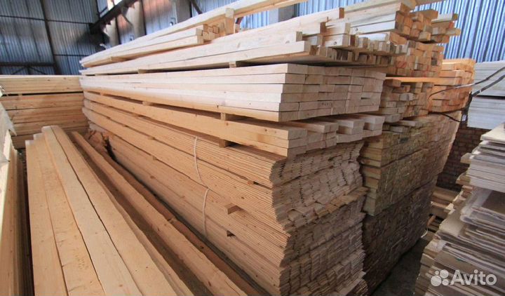 Доска сухая строганная все размеры