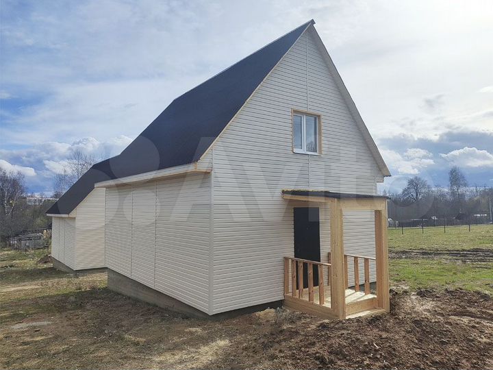 Дом 85 м² на участке 5 сот.