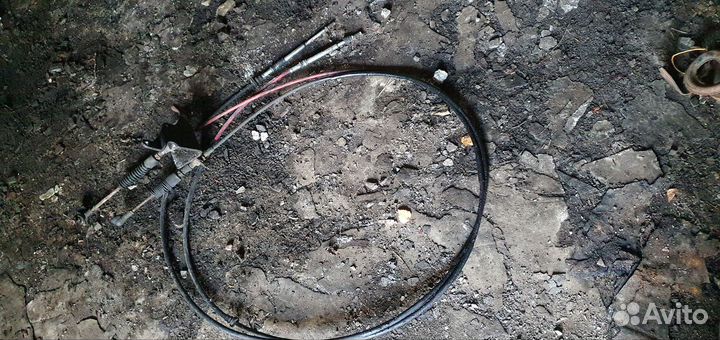 Рулевой редуктор хёндай Каунти, троса кпп