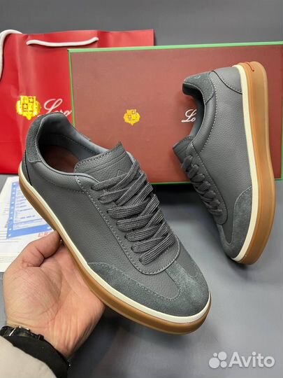 Кроссовки Loro Piana натуральная кожа