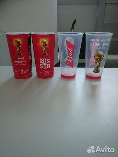 Стаканы с чемпионата мира