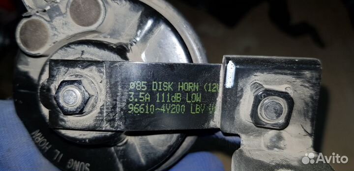 Kia Rio Звуковой сигнал 2011-2017 г