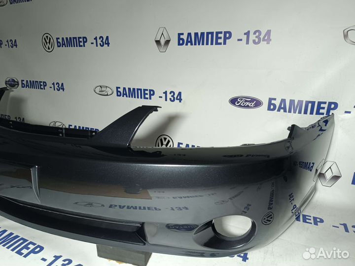 Бампер передний kia spectra черный жемчуг 2Z