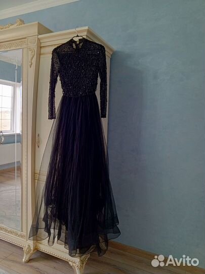 Вечернее платье в пол 48 -50 размер