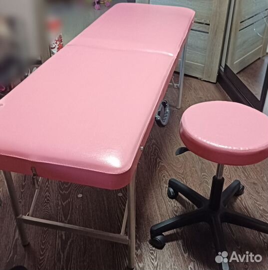 Кушетка косметологическая со стулом