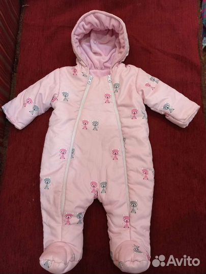 Комбинезон весна осень для девочек 74