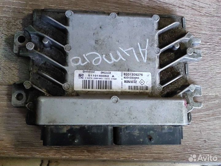 Эбу мозги Nissan Almera G15