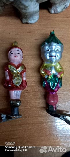 Елочные игрушки СССР