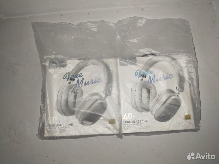 Hoco W35 Серебряные (bluetooth)