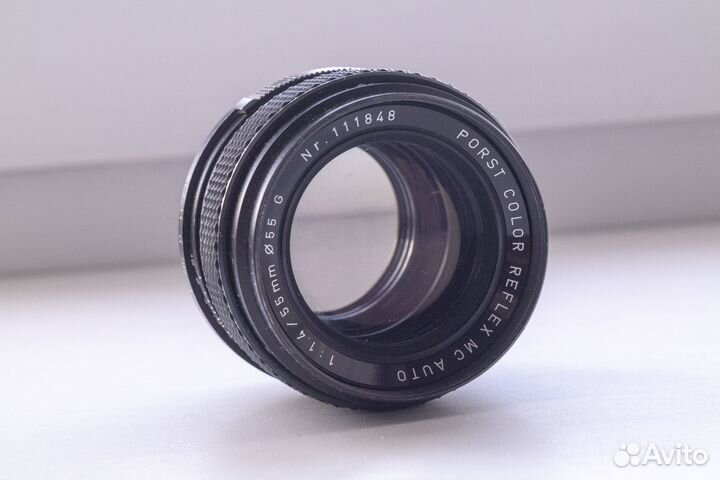Объектив Porst Color Reflex 55mm f1.4