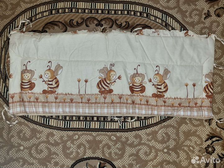 Бортики в детскую кроватку