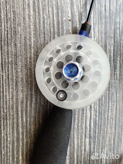 Зимнее авторское удилище ручной работы