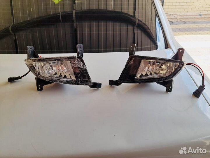 Противотуманные фары на priora