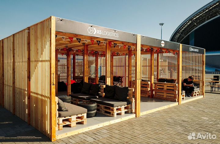 Деревянный шатер